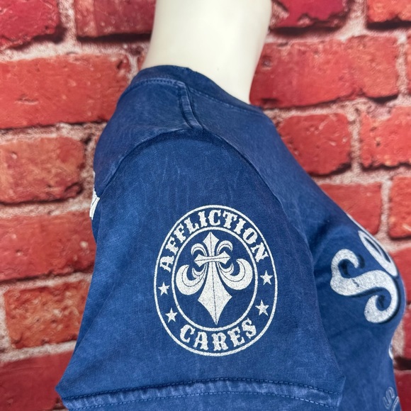 Affliction Women’s Short Sleeve Graphic T-Shirt -Size: Medium -NWT - Picture 8 of 10